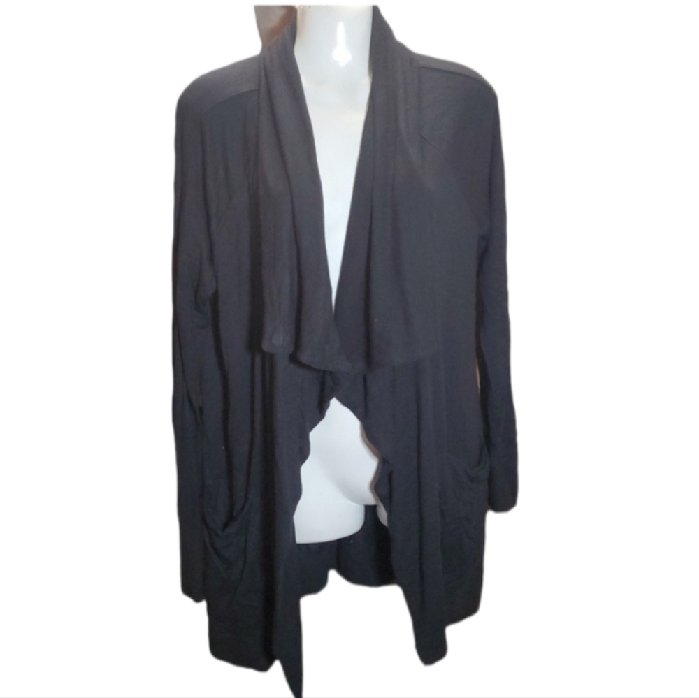 ATHLETA waterfall open cardigan M